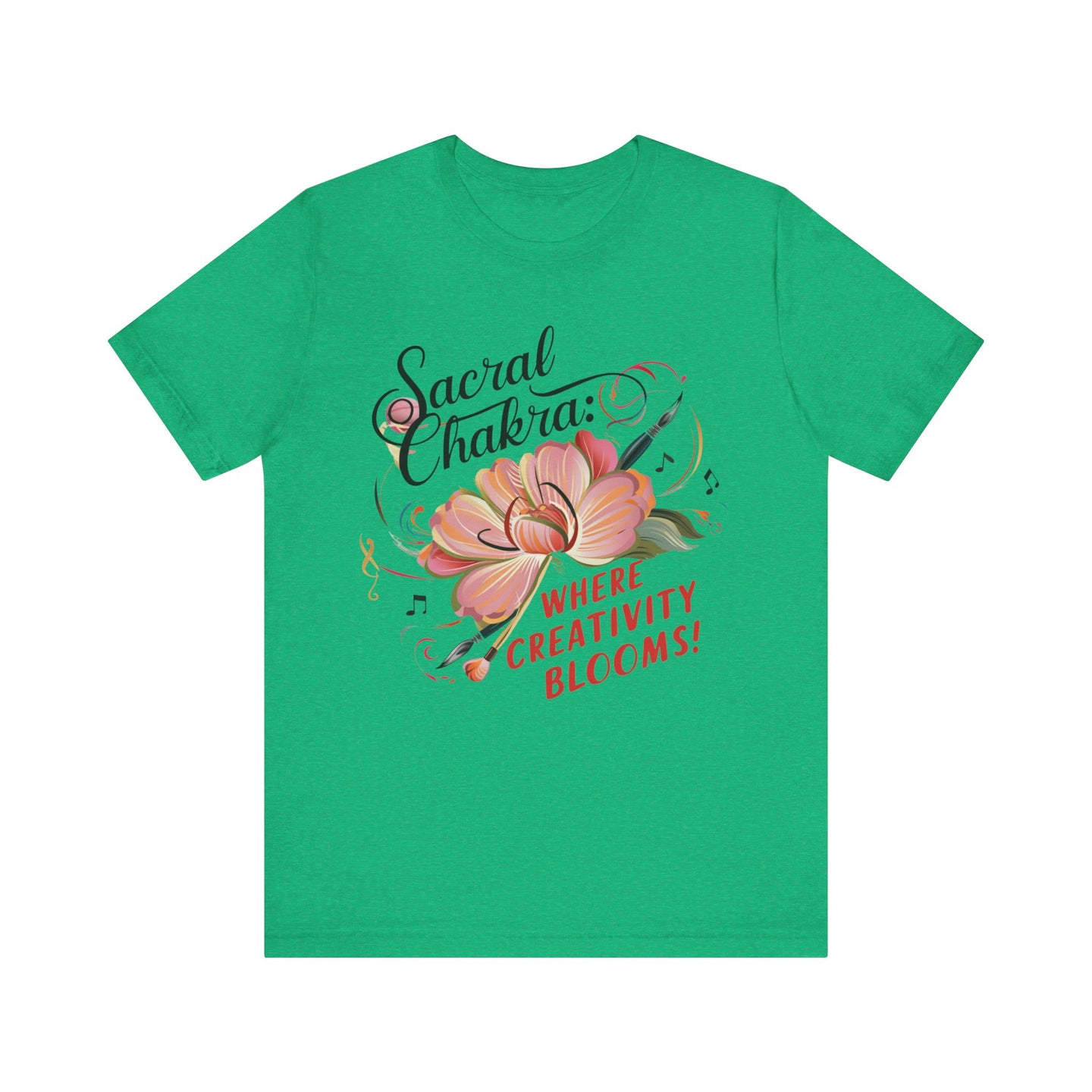 Sacral Chakra Blooming Flower Tee